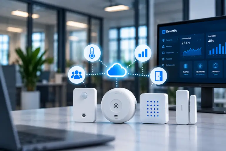 Solución IoT y sensores de DetectIA